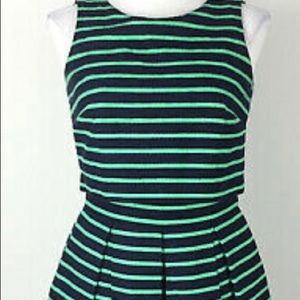 Just...Taylor dress Navy & Green